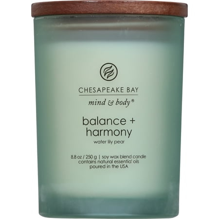 Chesapeake bay candle minCd & body collection medium jar scented candle, balance + harmony