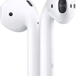 Apple AirPods (2nd Generation) Wireless Ear Buds, Bluetooth Headphones with Lightning Charging Case Included, Over 24 Hours of Battery Life, Effortless Setup for iPhone