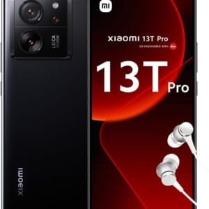 Xiaomi 13T PRO 5G + 4G LTE (512GB+12GB) Global ROM Unlocked Worldwide (Tmobile Mint Tello Global) 50MP Triple Pro Leica Camera 6.67″ 144Mhz + (w/Fast 51w Car Charger) (Black Global ROM)