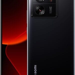 Xiaomi 13T 5G + 4G LTE (256GB+12GB) Global Unlocked Worldwide (Tmobile Mint Tello Global) 50MP Triple Pro Camera 6.67″ 144Mhz + (w/Fast 51w Car Charger) (Black)
