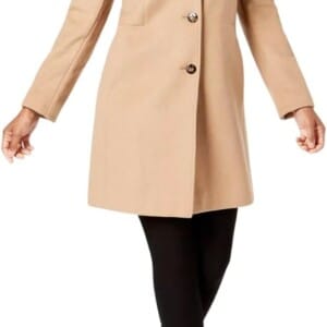 Calvin Klein Women’s Classic Cashmere Wool Blend Coat