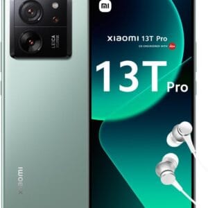 Xiaomi 13T PRO 5G + 4G LTE (1024GB+16GB) Global ROM Unlocked Worldwide (Tmobile Mint Tello Global) 50MP Triple Pro Leica Camera 6.67″ 144Mhz + (w/Fast 51w Car Charger) (Meadow Green Global ROM)
