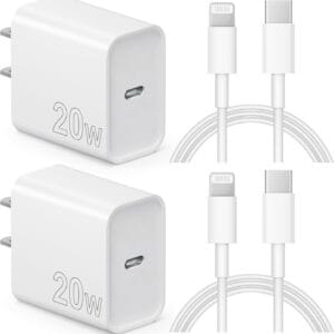 iPhone and iPad Charger Super Fast Charger 20W PD USB C Wall Charger with 6FT Fast Charging Cable Compatible with iPhone14/14 Pro Max/13/13Pro/12/12 Pro/11/11Pro/XS,iPad