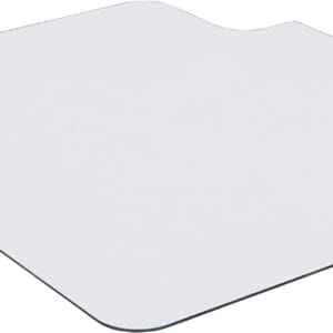 Lorell, LLR82836, Glass Chairmat with Lip, 1 Each, Clear