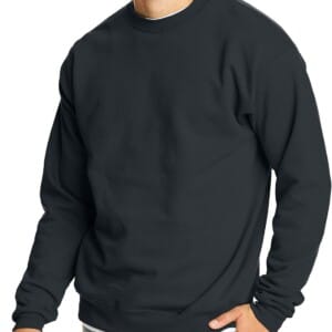 Hanes Men’s Ecosmart Fleece Sweatshirt, Cotton-blend Pullover, Crewneck Sweatshirt for Men, 1 Or 2 Pack Available