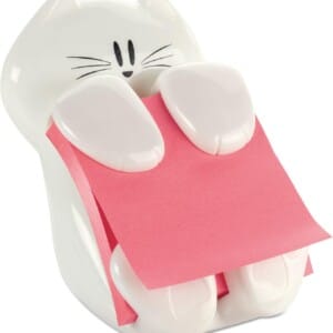 Post-it Pop-up Note Dispenser, Cat design, 3×3 in, 1 Dispenser/Pack (CAT-330)