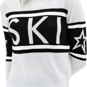 Yousify Women Turtleneck Sweater Cute Striped Color Block Sleeve Tops Casual Ski Sweaters Tight Knit 2023 Outfits Shirts