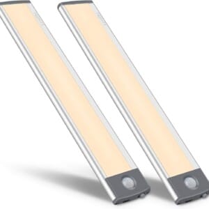30-LED Motion Sensor Cabinet Light,Under Counter Closet Lighting, 2Pack