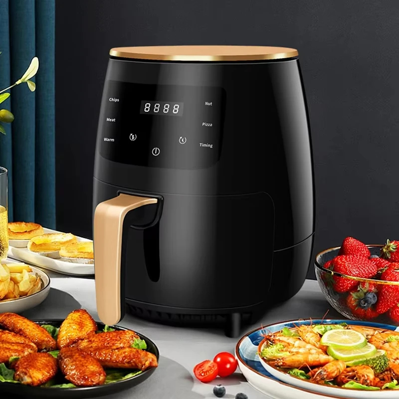 wholesale Digital Touch hot air fryer cooker roast microwave multifunction smart electric air flyer oven With Timer