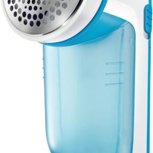 Philips Fabric Shaver, Removes Fabric Pills, Suitable for All Garments, Large Blade Surface, Cleaning Brush, Includes Batteries, Blue (GC026/00)  Health & Household