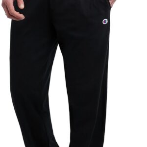 Champion Men’s Pants, Lightweight Open-Hem Lounge Pants for Men, Jersey Pants (Reg. or Big & Tall)
