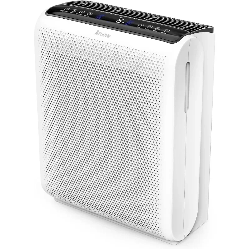 For AROEVE Air Purifiers For Home Large Room Up to 1395 Sq Ft with Air Quality Sensors, Washable Filters, Filters Pet Dander,