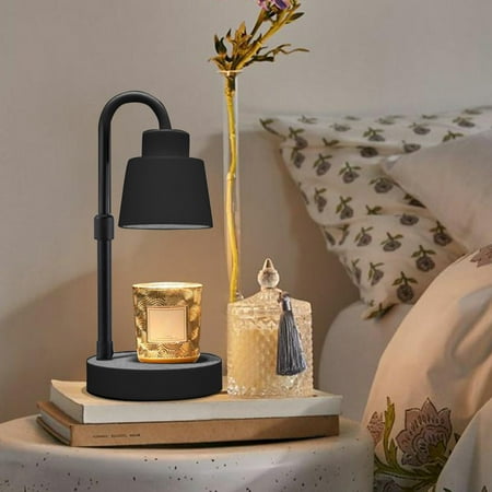 Adjustable Height Dimmable Candle Warmer Lamp for Large Jar Candles with Safe Top Down Melting,1 2 4 Hour Timer,Home Decor and Gift Idea,No Flame or Soot