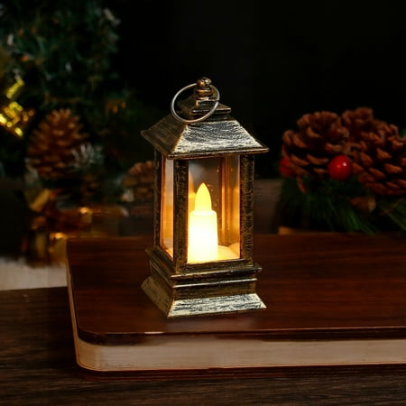 HongHeng Clearance Under $2.00 Electronic Candle Ambient Light Christmas Small Oil Lamp Mini Light Candle Night Light Holiday Ambient Decoration Lights