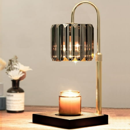 Solhice Dimmable Electric Candle Warmer Lamp, Black