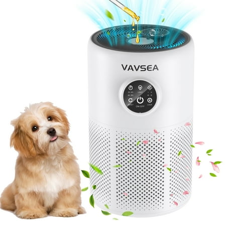 VAVSEA Air Purifier for Large Room up to 1300ft², H13 True HEPA Air Filter for Home Pets with Sleep Mode, Air Cleaner for Allergies, Dust, Pollen, Wildfire, Smoke