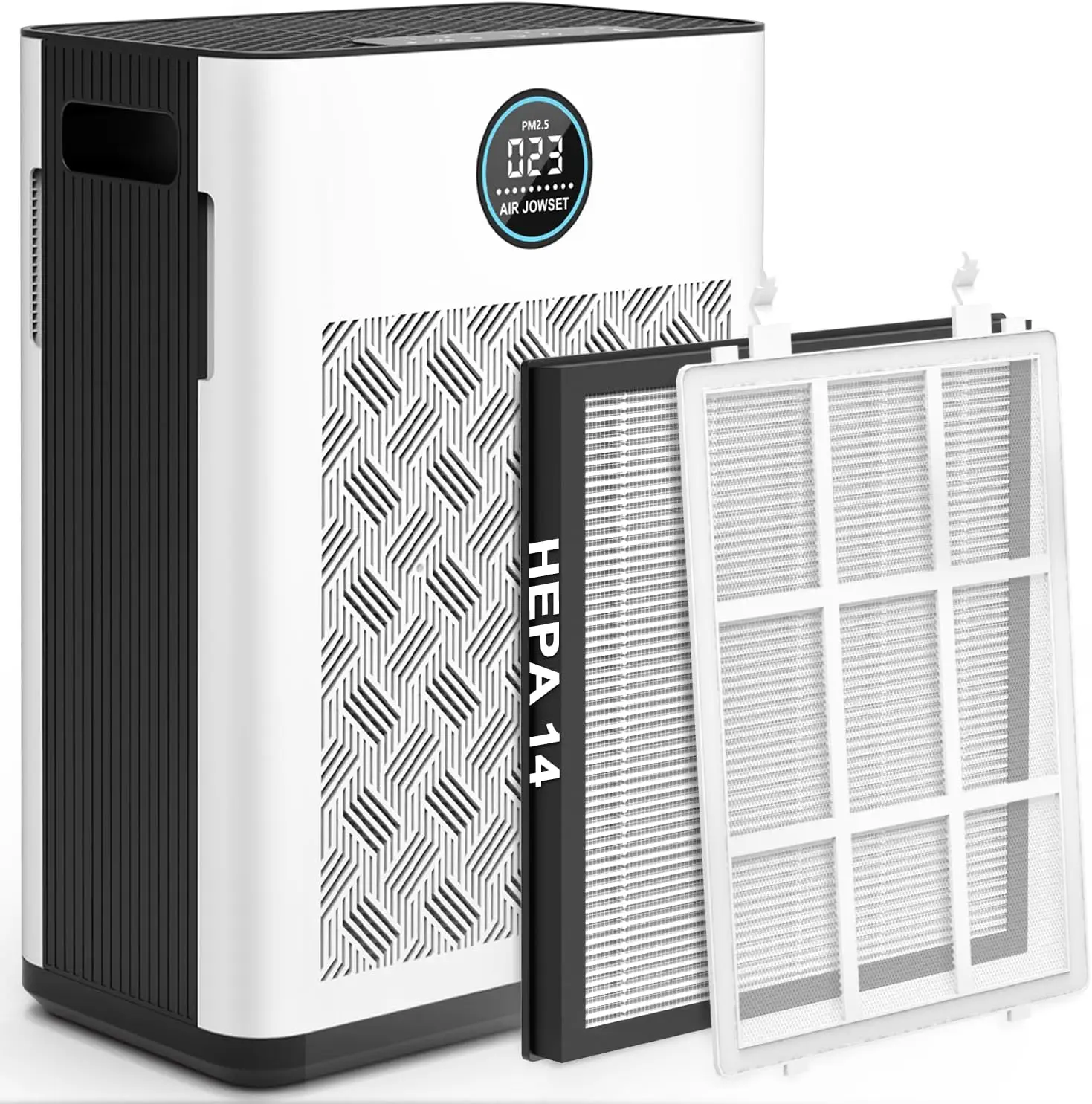 2025 Upgradedfor Home Covers 2800 Ft², H14 True Hepa Filter, Washable Pre-Filter, Air Purifiers For Bedroom With Timer, 22Db