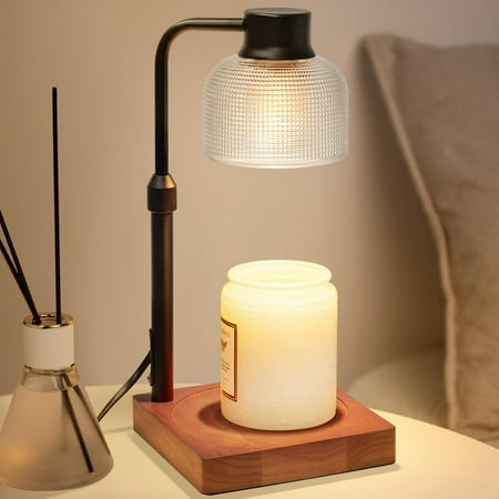 Candle Warmer Lamp: Home Decor Candle Lamp with Timer - Dimmable Candles Warmer Adjustable Height - House Warming Gifts for New Home Bedroom Decor