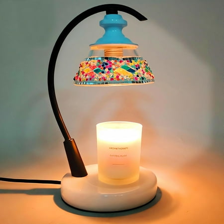 Candle Warmer Lamp with Timer:Dimmable Candle Lamp Warmer, Lamp Candle Warmer for Jar Candles,Candle Wax Warmer-Home Bedroom Decor and Aesthetic Gifts,Elegant and Beautiful Candle Warming Lamp (C)