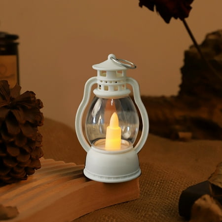 kladzum Electronic Candle Ambient Light Christmas Small Oil Lamp Mini Light Candle Night Light Holiday Ambient Decoration Lights Christmas Decorations on Clearance