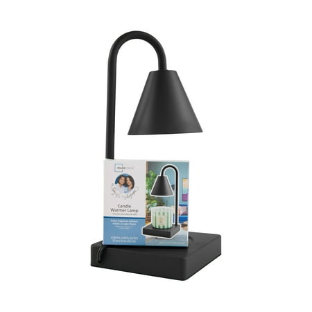 Mainstays by Becky G. & Alejandra Candle Warmer Lamp, Black