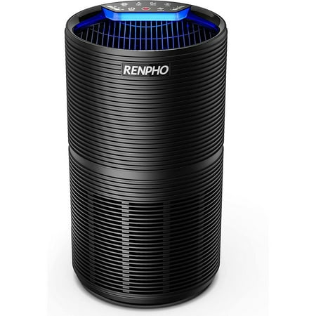RENPHO Air Purifier for Home Large Room up to 1200 Sq.ft/h, 5-Stage H13 HEPA Filter, Air Cleaner for Allergies and Asthma, Pet Hair, Smokers, Odors, Dust, Pollen, Model AP088-B