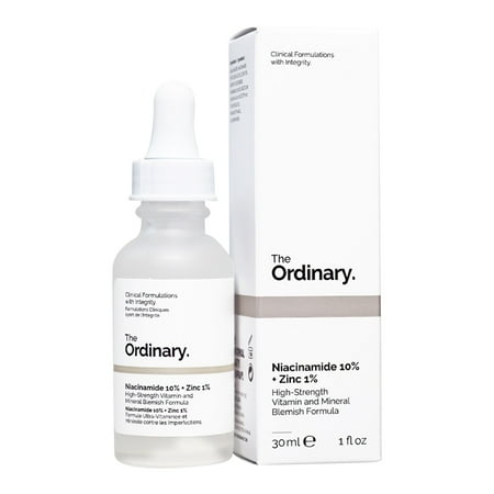 The Ordināry Niācinamide 10% + Zínc 1%, Smoothing Serum for BlémishProne Skin,1 Fl Oz,1Pcs
