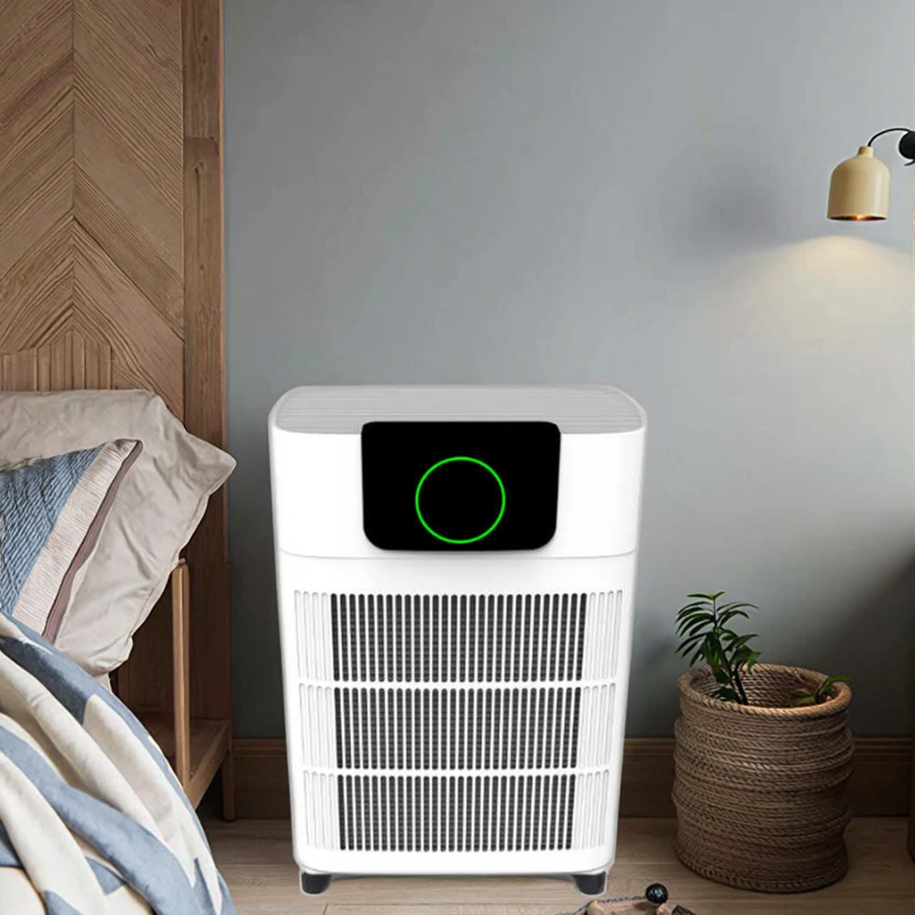 Premium Pet Air Purifier with HEPA & Carbon Filter Night Light Eliminates Allergens & Odors Perfect for Pet Owners
