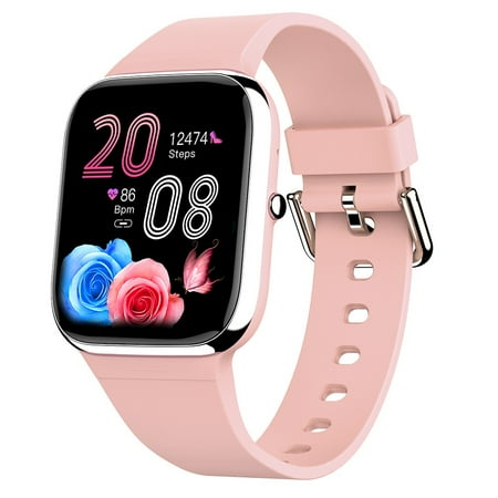 Rwvbm Y9 Pro Smartwatch-1.85" HD Color Touchscreen Bluetooth Calls & Notifications IP67 Waterproof Fitness Tracker for android & iOS Multiple Watch Faces Sleep Monitoring Step Counter