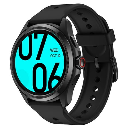 Ticwatch Pro 5 Android Smartwatch for Men Snapdragon W5+ Gen 1 Platform Wear OS Smart Watch 80 Hrs Long Battery, Black