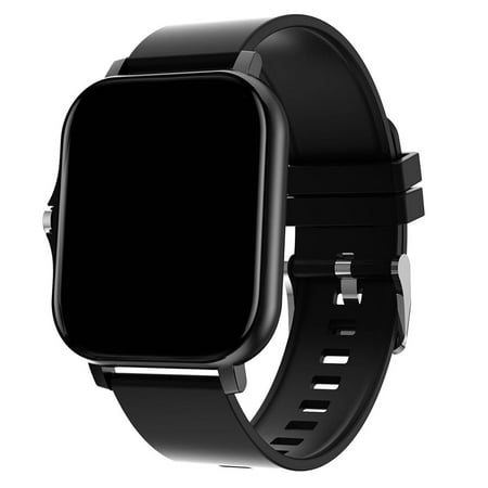 Yuanzi Smart Watch with Bluetooth Calling, Stainless Steel Strap, Fitness Tracker, Message Reminder, IP67 Waterproof, FitPro App, 1.7" Full Touch Screen, 3-Day Battery Life, for iOS/Android
