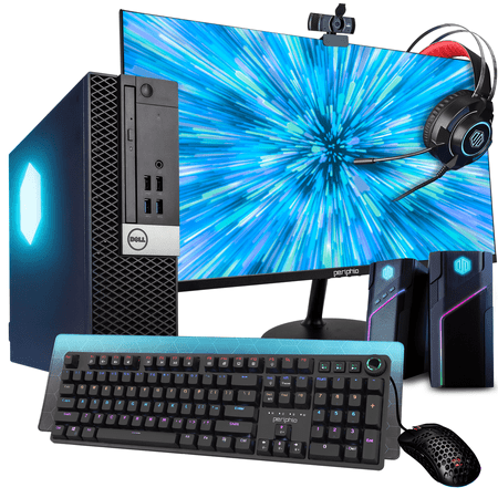 Dell RGB Windows 11 Gaming Desktop | Intel Core i5, 16GB DDR4 RAM, 500GB SSD, Nvidia GPU | Home or Office Computer