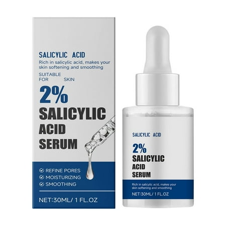 FSTDelivery Salicylic Acid Acne Treatment for Face, Salicylic Acid Face Serum Solution Spot Treatment Pore Minimizer Anti Acne Products for Adults and Teens Cystic Hormonal Severe for Women Men