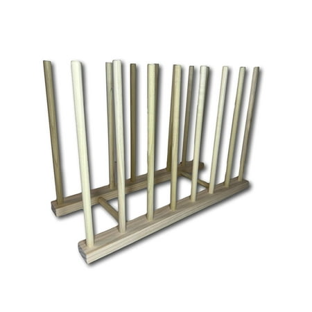 Handmade in USA - Art Storage Rack - Several Sizes Available- Art Canvas Storage (18.5" x 8" With 12" Tall Dowels)