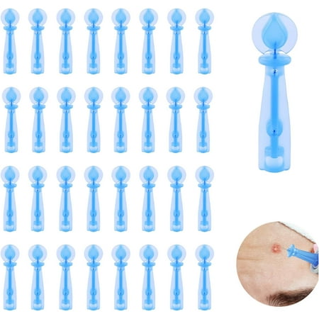 100pcs Blackhead Blemish Remover, Acne Pimple Popper Needle, Pimple Needles, Blackhead Remover Set For Clear Skin