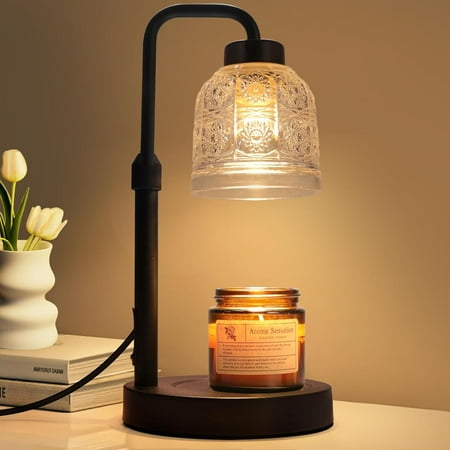 Candle Warmer Lamp with Timer Dimmable, Adjustable Lamp Candle Warmer, Birthday Gifts for Women Mom, Wax Warmer Lamp for Scented Jar, House Warming Gifts New Home Decor