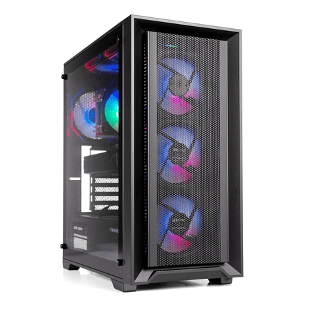 Gaming PRO Gaming PC Computer Desktop, Onboard integrated graphics Intel Core i7 CPU 16GB RAM 512GB SSD,WiFi6 & BT5.4 Windows 11, Gaming Computer Tower for Gamer Streaming