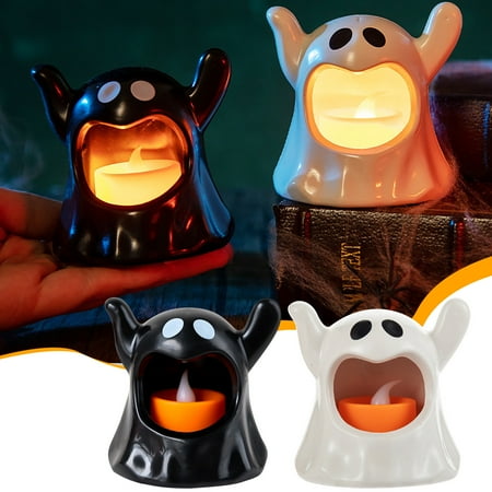 Halloween Flameless Candles Lamp Battery Operated LED Candles Lamp For Halloween Home Decoration Gifts