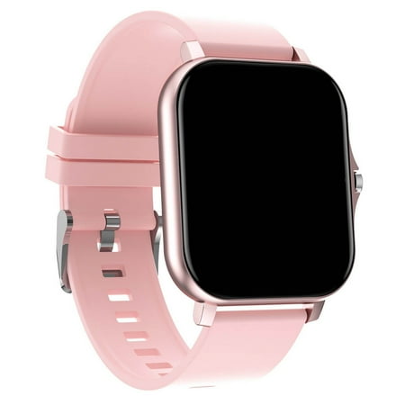 Opehuo 1.7" GT21 Y13 Smartwatch-Reloj Inteligente-Men Women with Bluetooth & Touch Screen Answer/Make Calls,Text Message Notification,Fit Tracker/Music,Multilingual Support-Sleep Monitor(Pink)