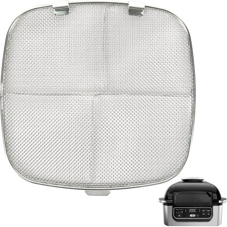 Stainless Steel Splatter Shield for Ninja Foodi AG301, Air Fryer Accessories for Ninja Foodi 5-in-1 Indoor Grill, Replacement Parts for Ninja Foodi AG300, AG300C,AG301C, AG302, AG400