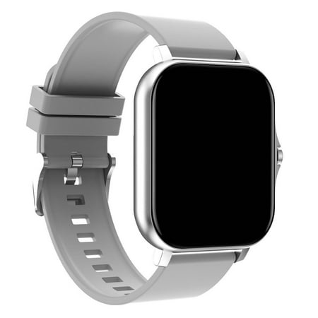 YiBai GT21 Y13 Smart Watch Stainless Steel Strap With Bluetooth For Making Phone Calls Smart Watch,Silver,for Father Dad