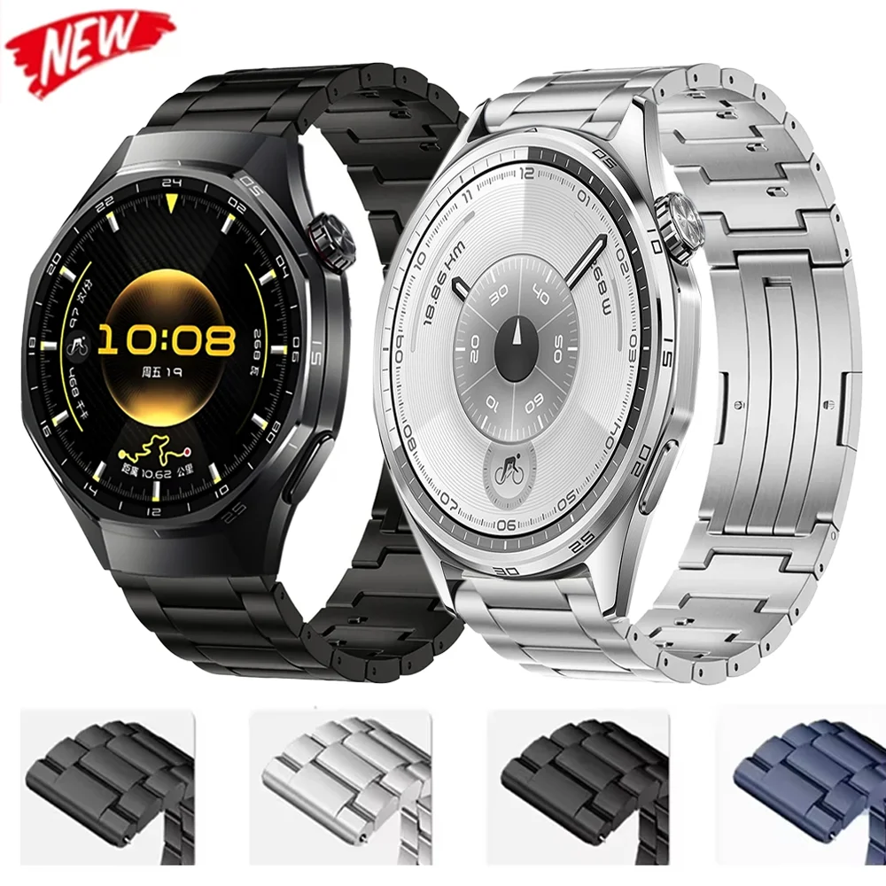 22mm Titanium Strap for Huawei Watch GT6 Pro GT5 Pro GT6 GT5 46mm Lightweight Wristband Huawei Watch 5 4 Pro GT4-3-2 46mm Correa