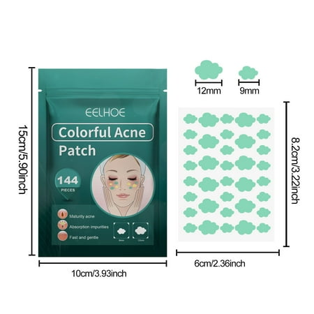 Gzwccvsn Pimple Patch 112Counts Invisible Patch With Star-Shaped Spots Healing Patch Zit Patch Beauty Products Makeup Magic