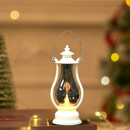 LED Candle Lamp,Electronic Lantern,Windproof Battery Operated Candle,Halloween & Christmas Decoration,Safe Flameless Light,Indoor Holiday Party Lamp,Night Light Home Decor,Holiday Decorative Lantern