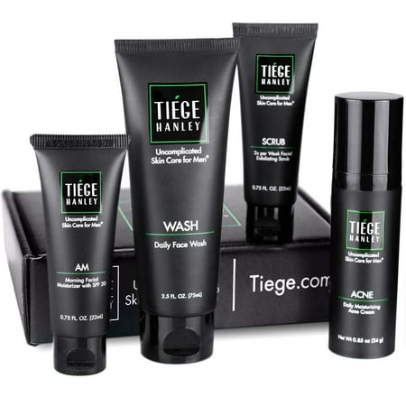 Tiege Hanley Men's Acne System - Level 1 | Uncomplicated Skin Care for Men