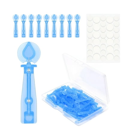 XIRQI Sterile Pimple Needles Set - Effective Remove Acne & Blackhead Tools for Clear Skin, Including 50 Count Disposable Acne Needles and 72 Dots Acne Pimple Stickers