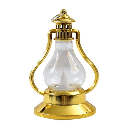 Electronic Candle Ambient Light, Mini Oil Lamp Night Light, Holiday Decoration, Safe Flickering Flame, Portable, Compact, USB Rechargeable, Suitable for Christmas Halloween Bedroom Living Room