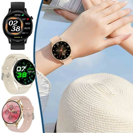 Jacenvly 2024 New Watches For Women Watch3 Pro Women'S Smart Watch Women'S Watch Metal Case Wireless Charging Alipay Nfc Bluetooth Calling Gifts For Her Gold