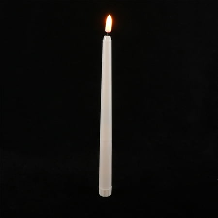 LOLIPPYY 1Set Decorative LED Candle Lamp Yellow for Xmas Wedding Party and Tabletop Lighting