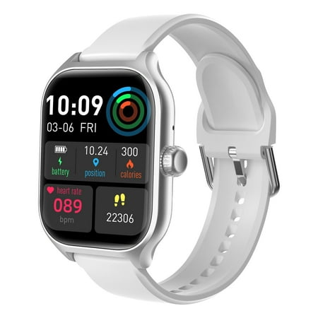uvwlwu GTS4 Smart Watch with Calling and Advanced Sleep Universal Interface for Men and Women(C)